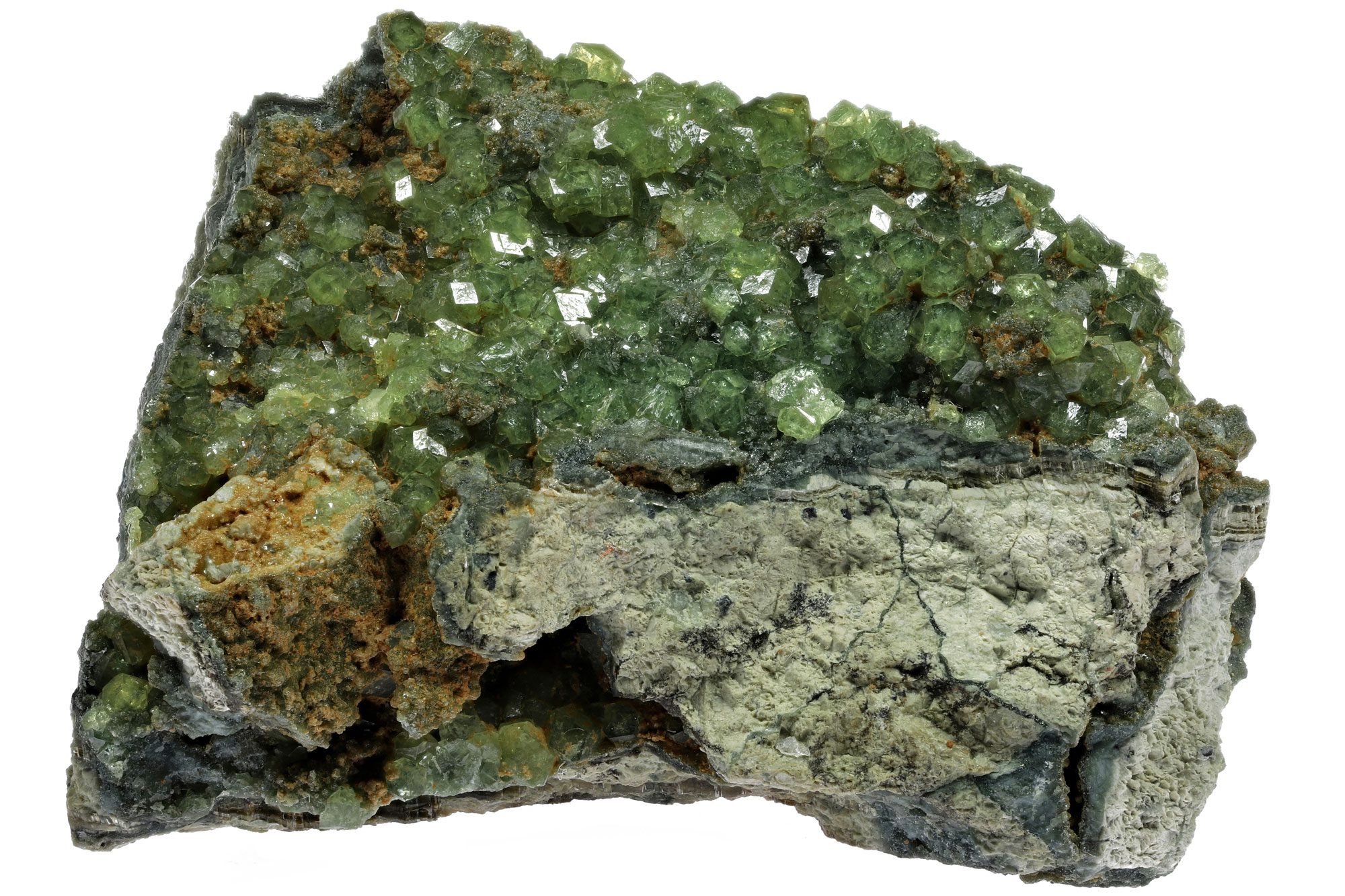 Granatstein Demantoid